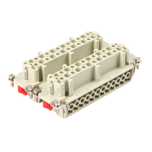 20-контактный разъем 16A 830V для тяжелого режима работы, гнездовая вставка